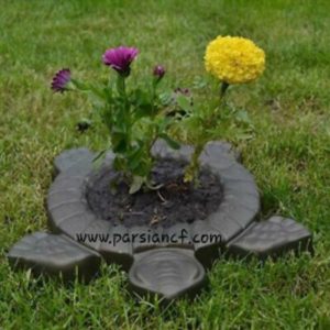 گلدان بتنی