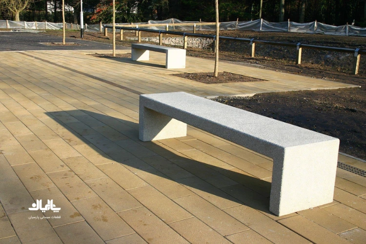 صندلی بتنی پارکی