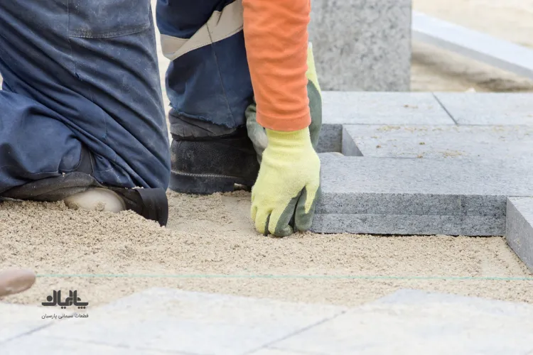 طریقه نصب واش بتن