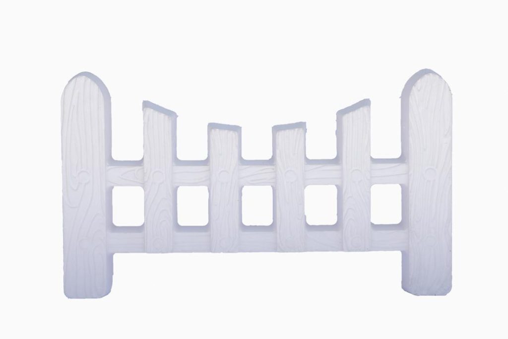 نرده بتنی طرح چوب