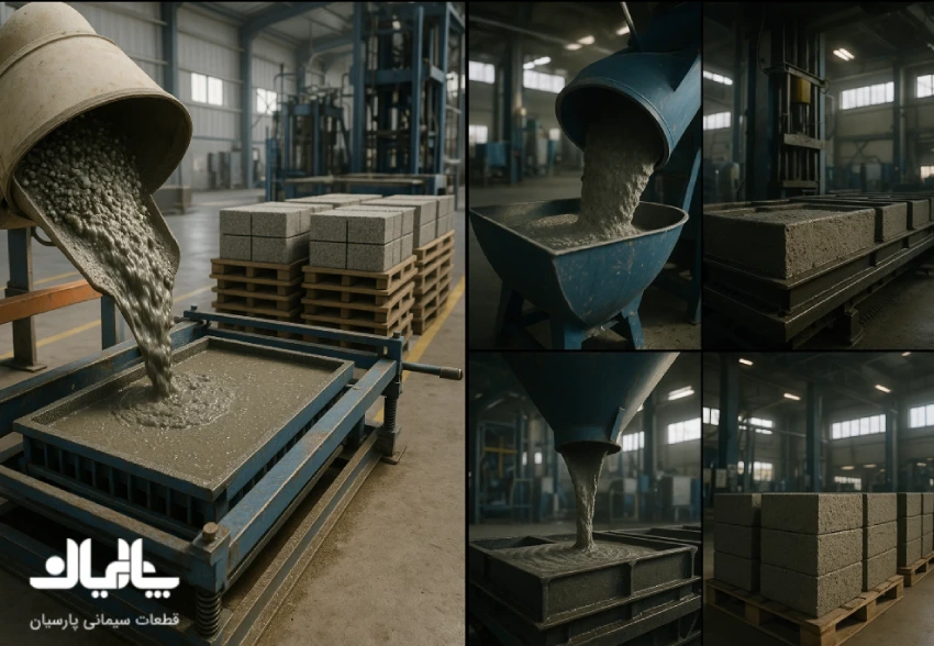 ساخت بلوک سبک