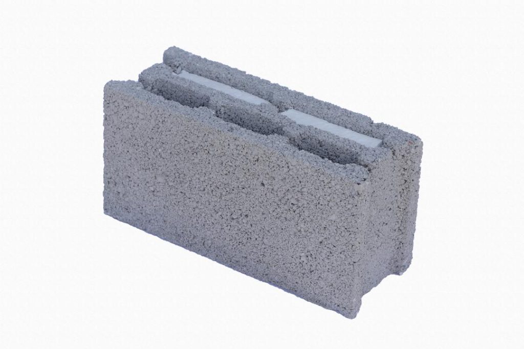 بلوك ٣ جداره فوم دار سبك معدني ٤٠*٢٠*١٥ كد LB1525